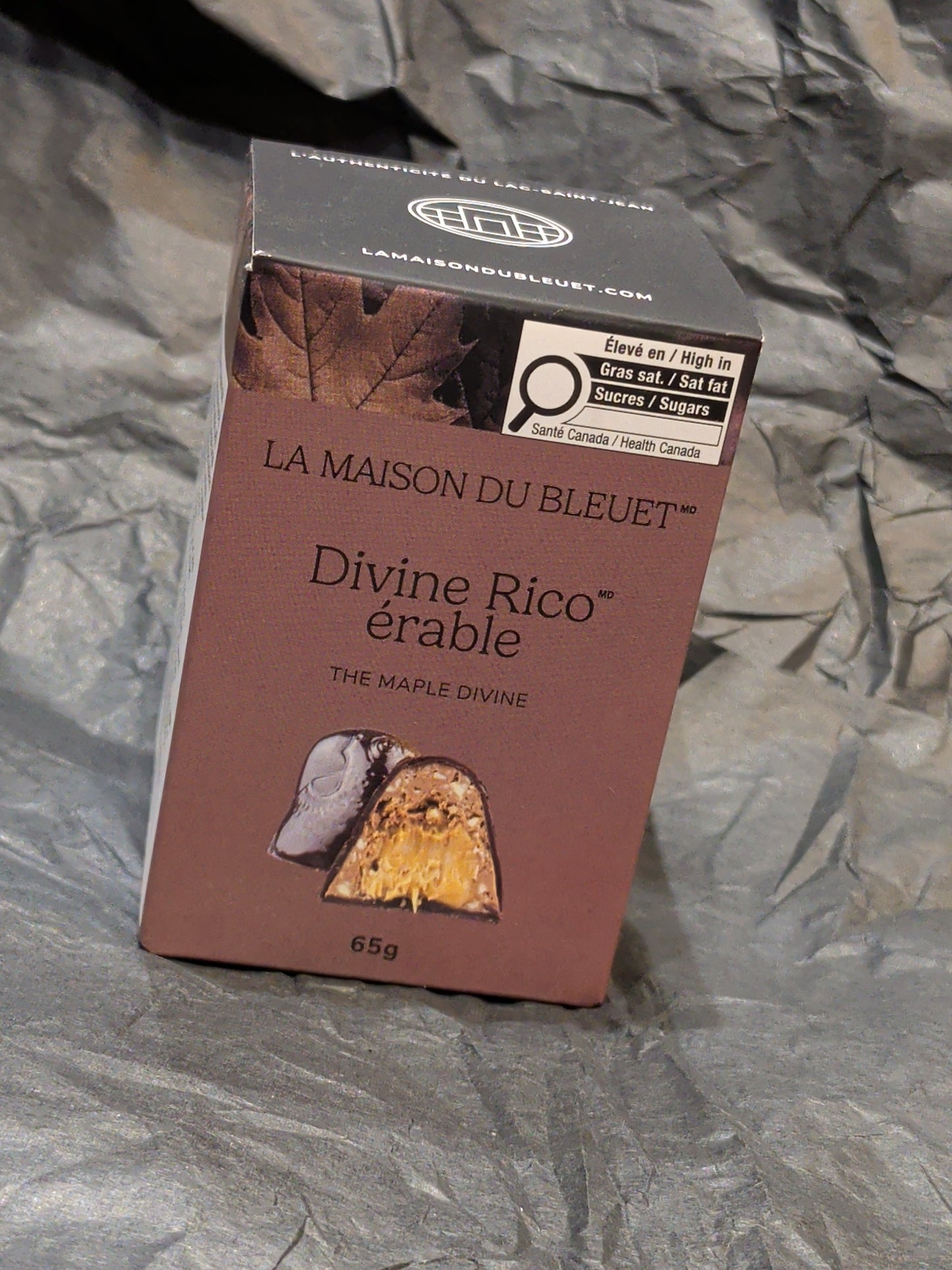 Chocolat divine - érable (la maison du bleuet)