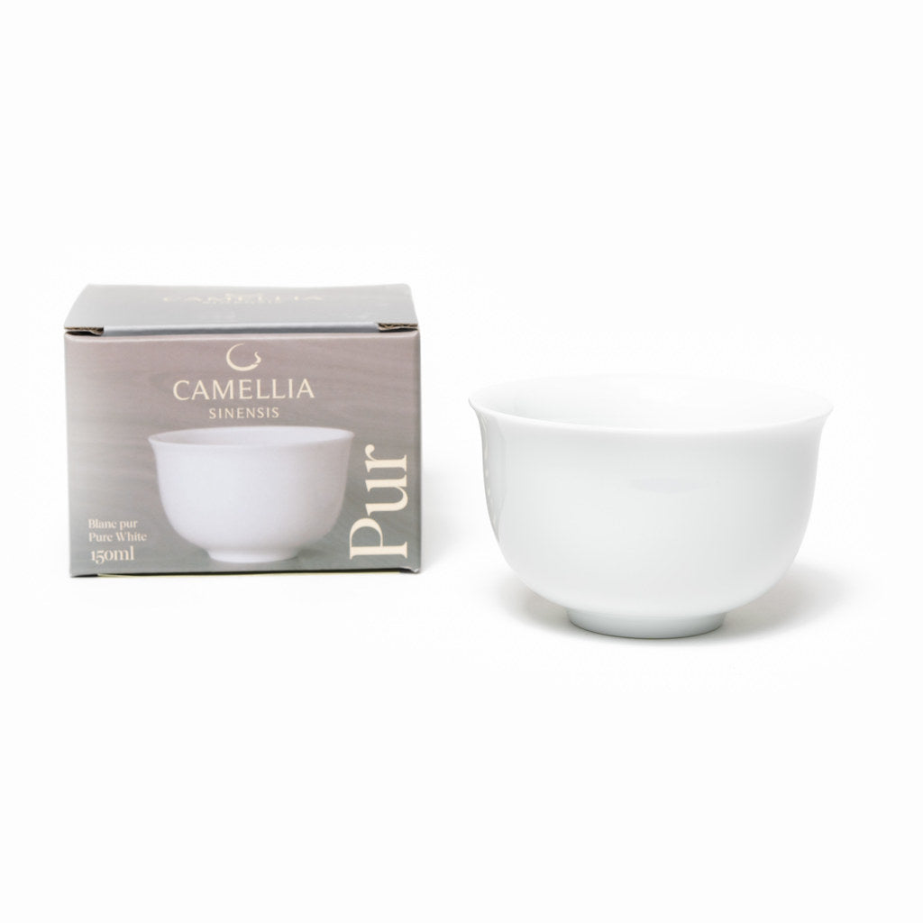 Tasse en porcelaine Blanc pur Camellia sinensis Pur