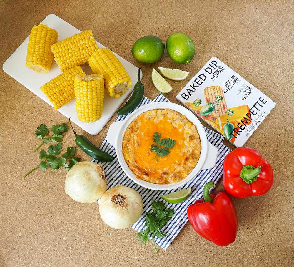Maïs mexicain - Mélange à trempette chaude au four - Gourmet du village - 12 g