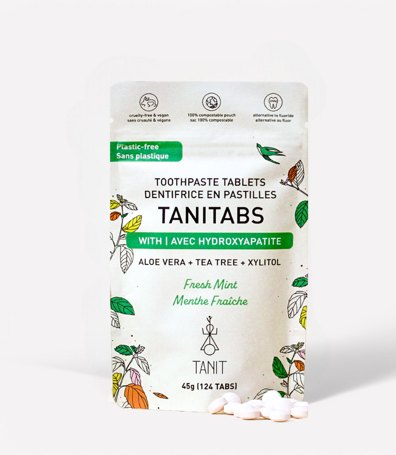 Dentifrice en pastilles - Menthe fraîche - 124 pastilles