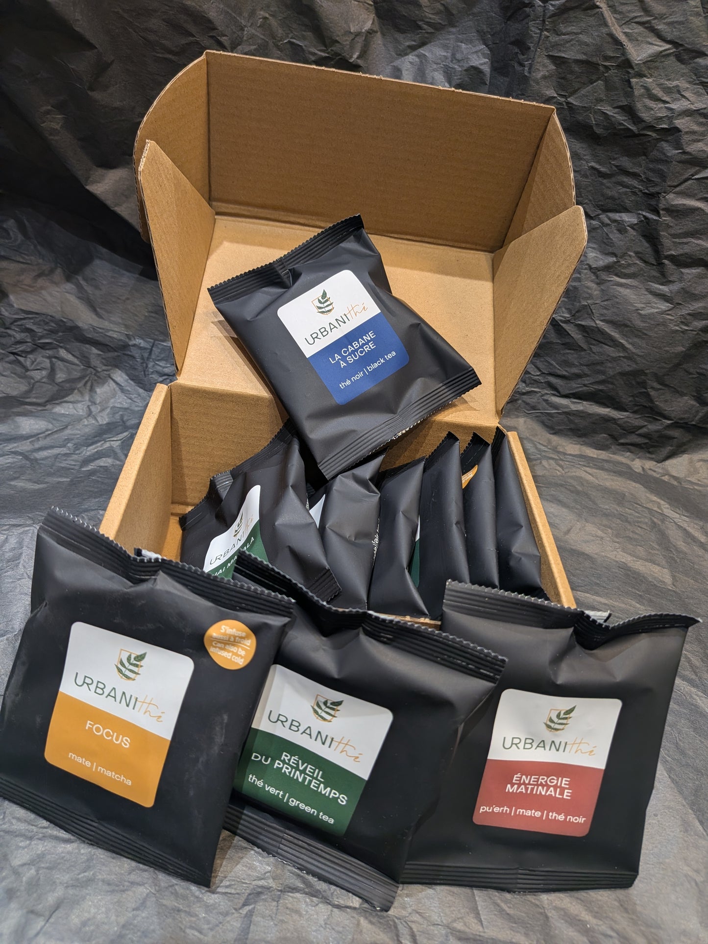 Urbanithé avec théine de 10 sachets découvertes