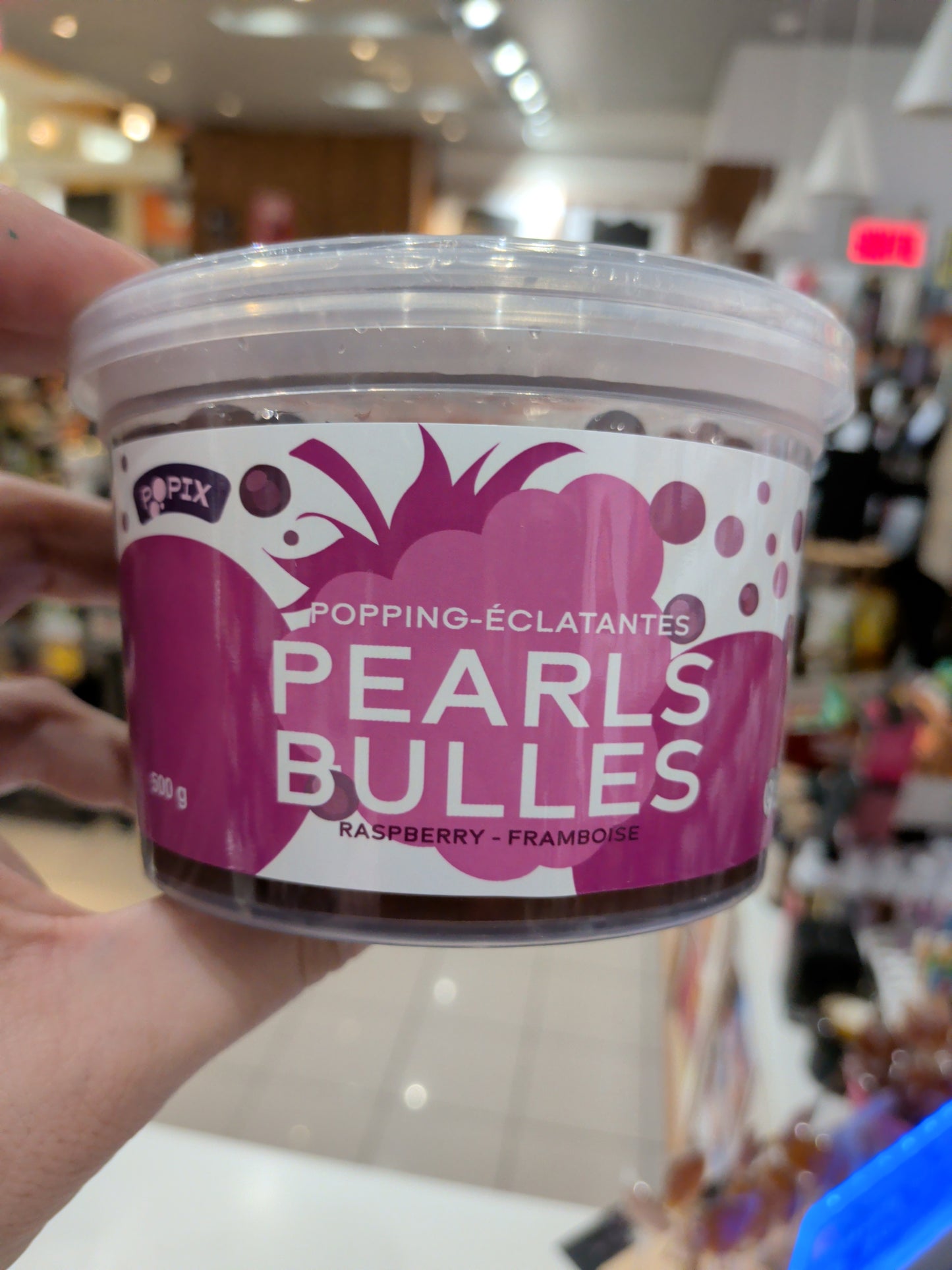 Bulles/Perles pour bubble tea (jusqu'à 15 saveurs offertes) - DISPONIBLE EN BOUTIQUE SEULEMENT