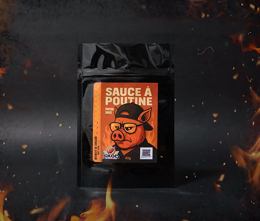 Sauce à poutine épicée, intensité 3 sur 10, 40 g