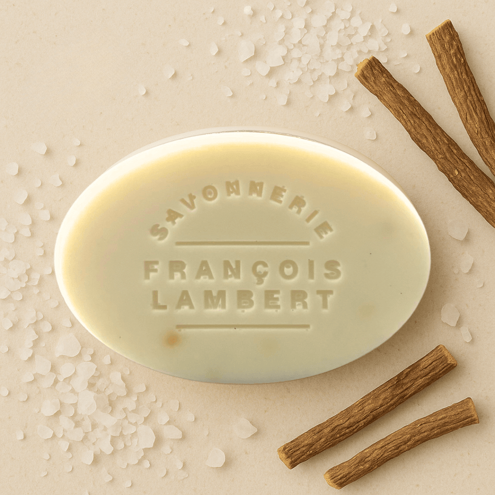 Savon Éclaircissant Naturel au Lait de Brebis – Acide Kojique, Réglisse & Sel de la Mer Morte 77g François Lambert