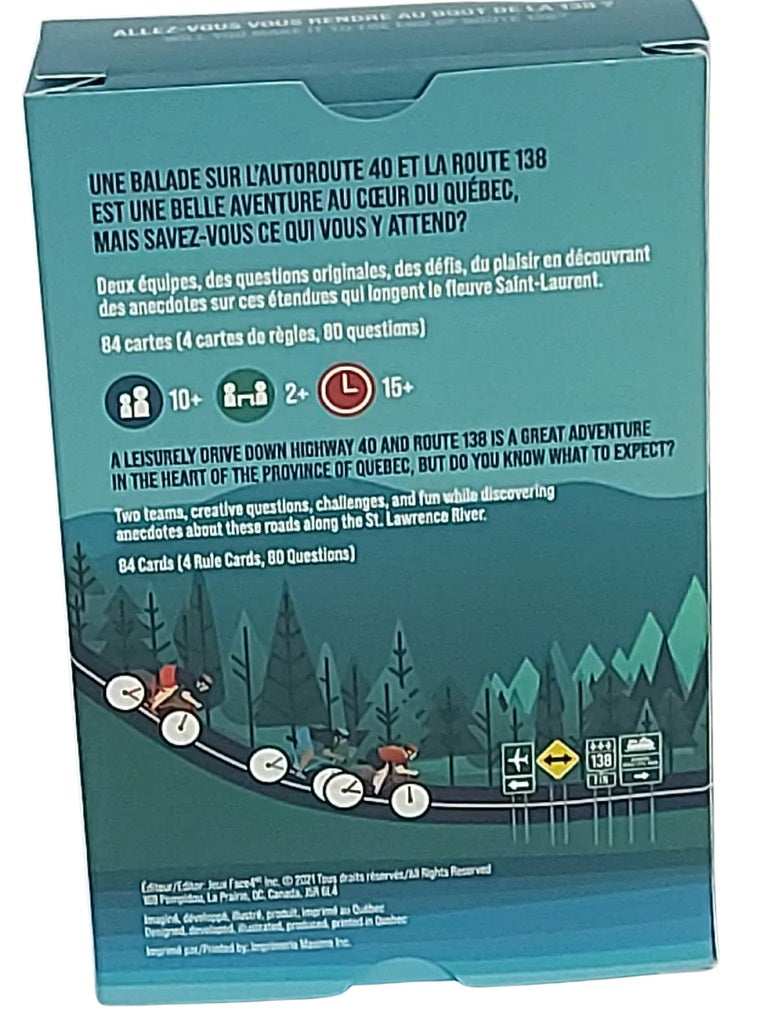 Jeu face 4 - Sul' bord d'la 138