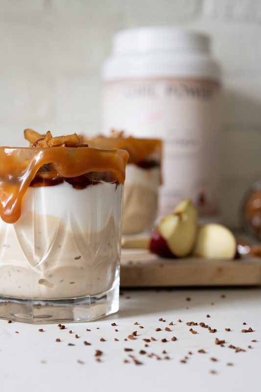 Parfait décadent pommes et épices - Recette Keb n° 43