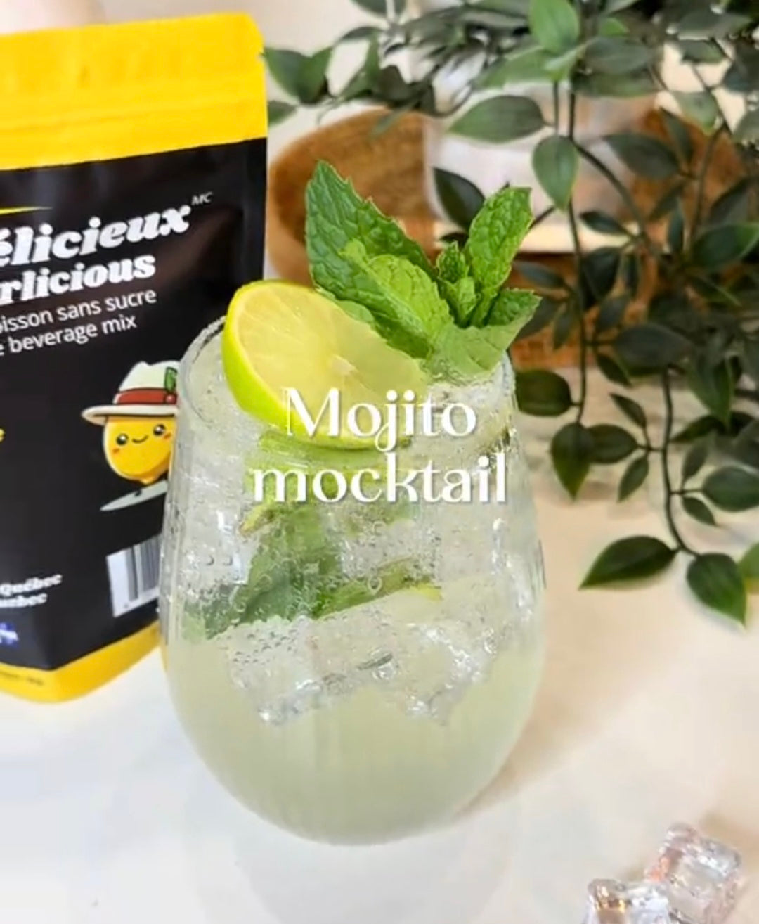 Mojito cocktail sans sucre - Recette Keb n° 44