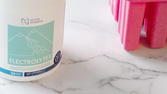 Popsicle aux électrolytes pour l'hydratation - Recette Keb n° 23