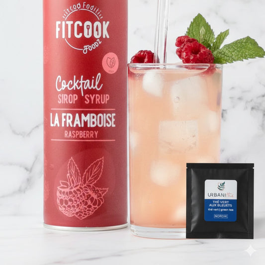 Thé glacé à la framboise - Recette Keb n° 13