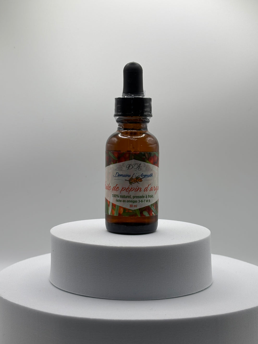 Huile de pépins pure d'argouse - 30 ml - Domaine de l'artoustil