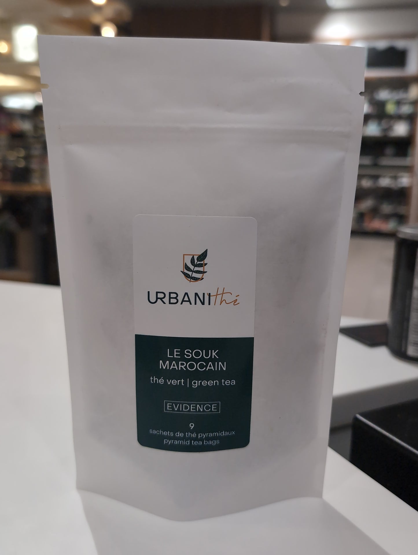 Le souk marocain thé vert 9 sachets urbanithé
