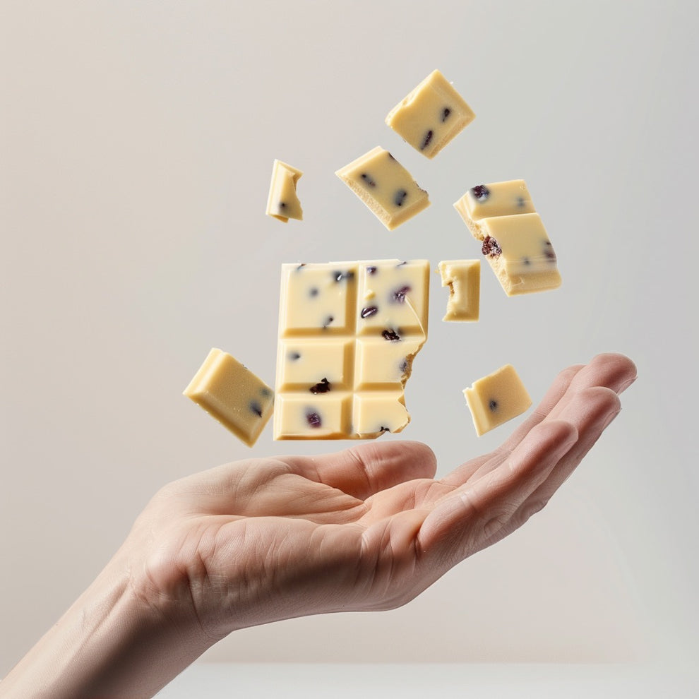 Tablette de chocolat blanc aux canneberges séchées- François Lambert (Copie)