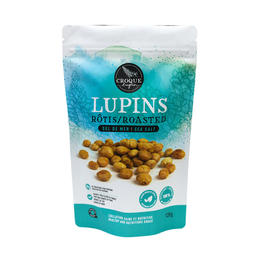 LUPINS RÔTIS  SEL DE MER