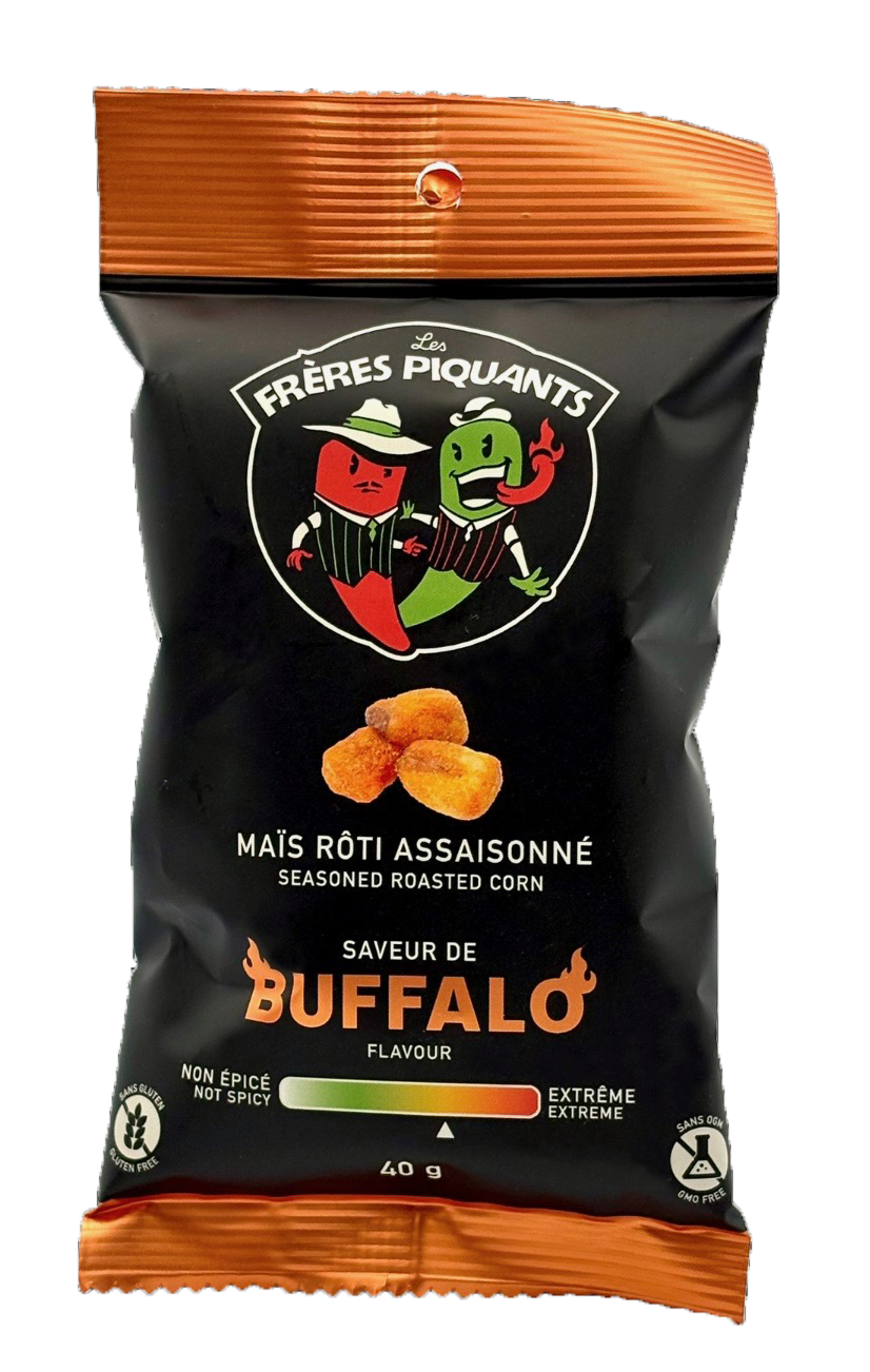 Maïs rôti assaisonné saveur de Buffalo - Les frères piquants