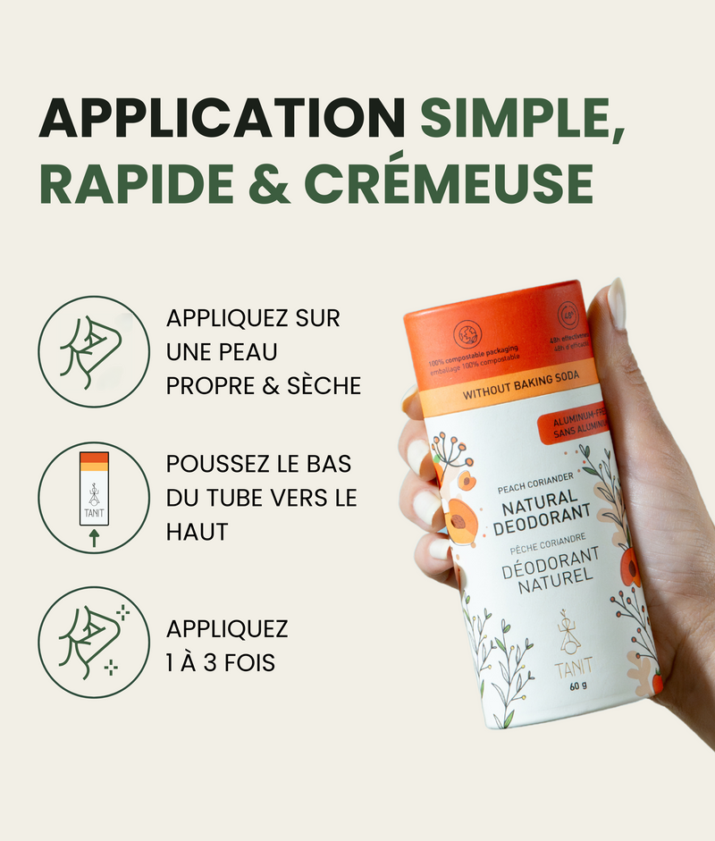 Déodorant Tanit forêt - sans bicarbonate de soude