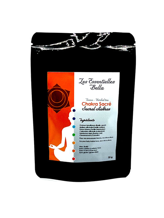 Tisane chakra Sacré en vrac - Les Essentielles Bella