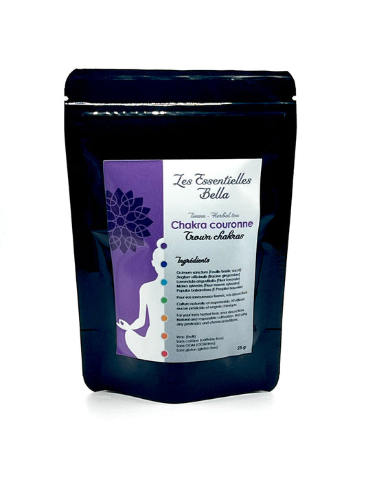 Tisane chakra Couronne en vrac - Les Essentielles Bella