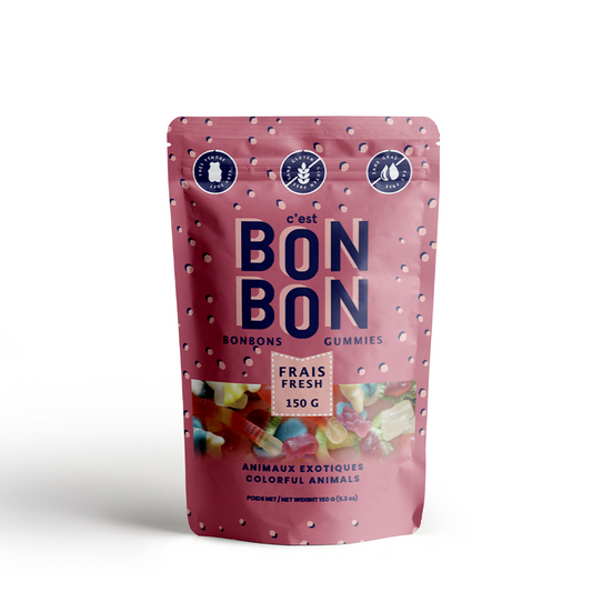 Mélange Animaux exotiques - C'est bonbon - 150 g