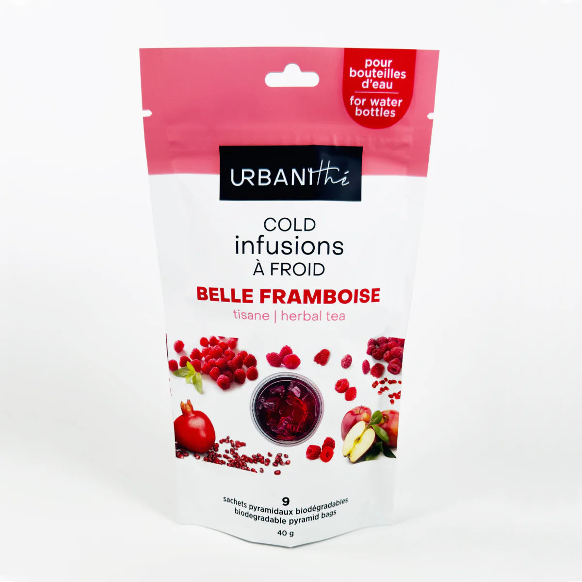 Tisane La belle framboise - urbanithé - 9 sachets