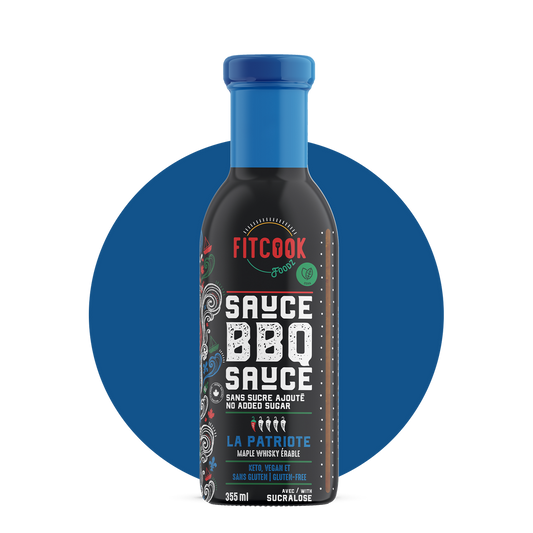 Sauce BBQ érable et whisky sans gluten - kéto et vegan - la Patriote Fitcook
