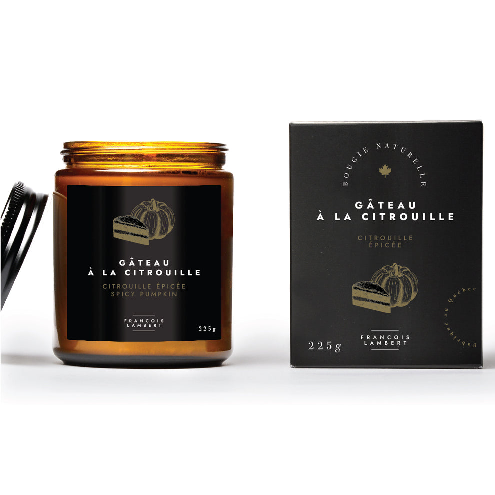 Gâteau à la citrouille - Bougie de soya à la citrouille épicée François Lambert (36)