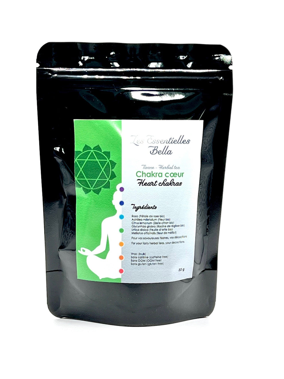 Tisane chakra Coeur en vrac - Les Essentielles Bella