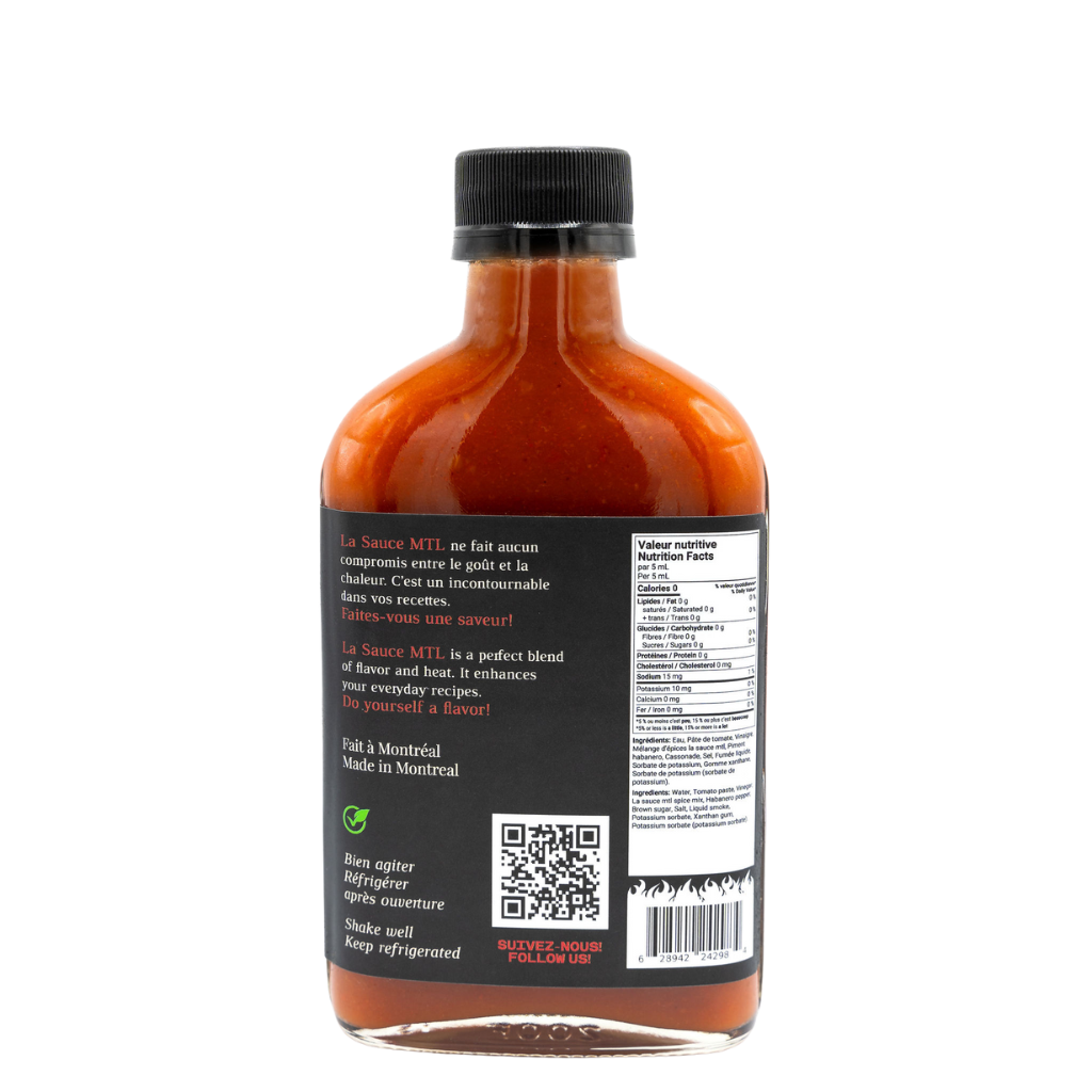 La sauce piquante MTL - chipotle
