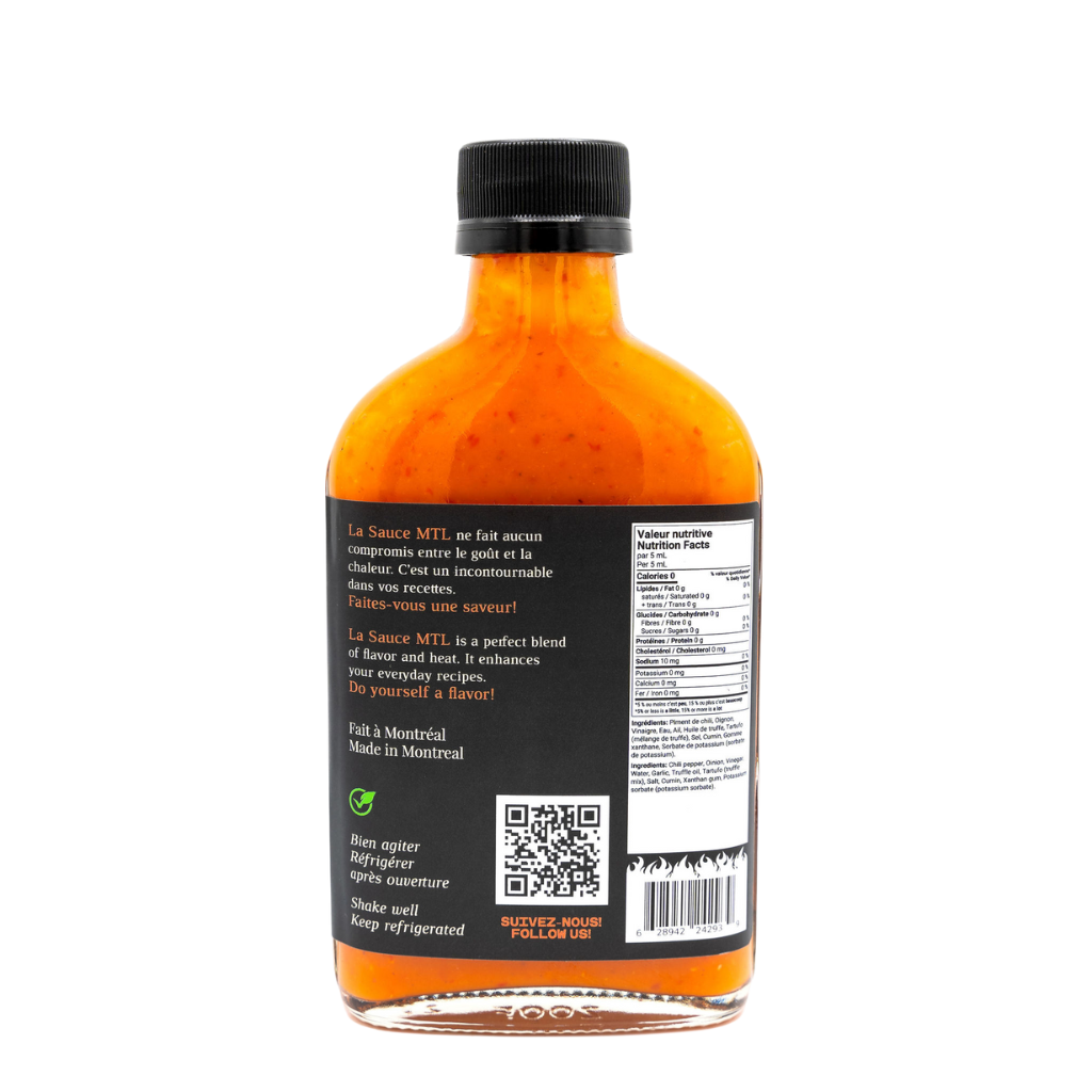 La sauce piquante MTL - truffé