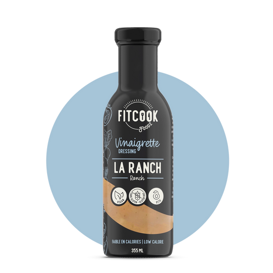Vinaigrette ranch sans gluten - kéto et vegan - la Ranch Fitcook