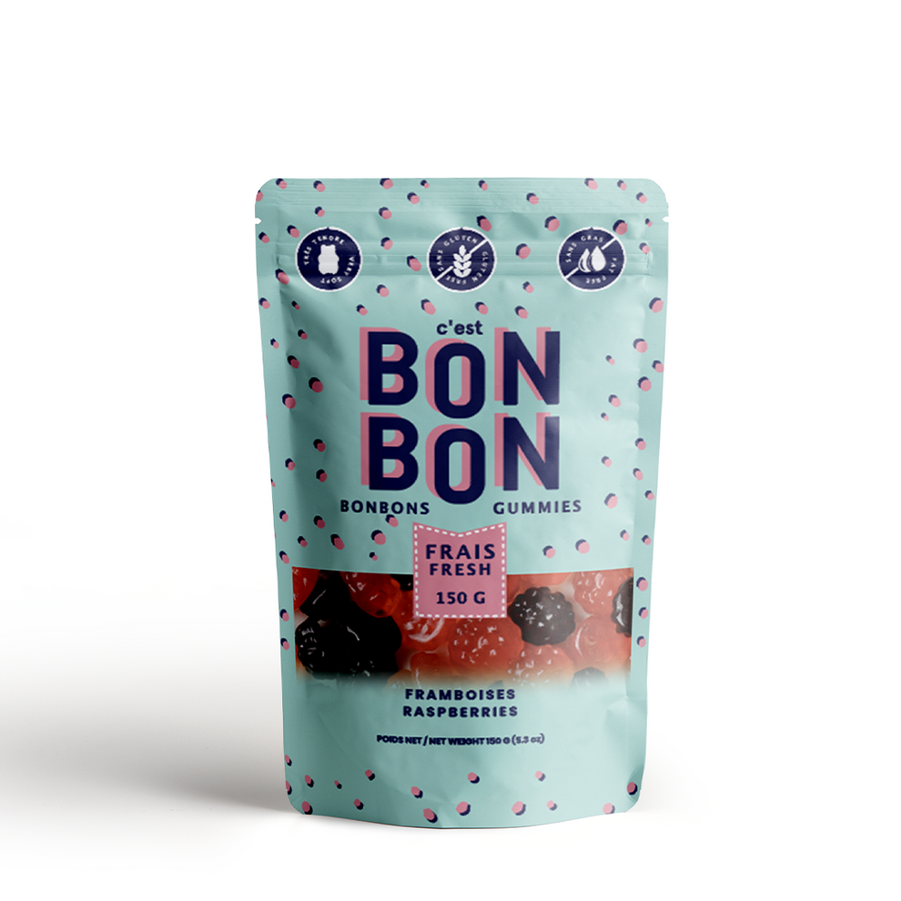 Mélange Framboises - C'est bonbon - 150 g