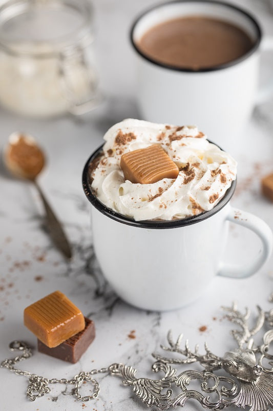 Chocolat chaud Caramel salé sans sucre ajouté - Gourmet du village