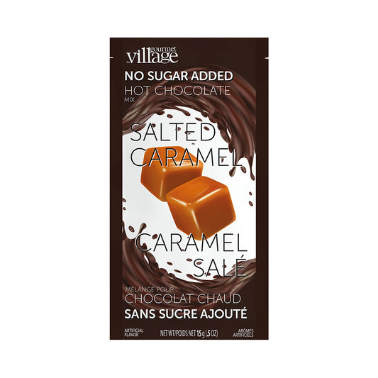 Chocolat chaud Caramel salé sans sucre ajouté - Gourmet du village