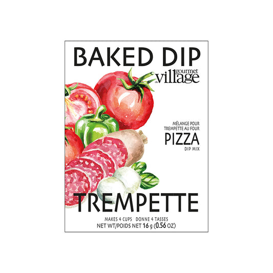 Pizza - Mélange à trempette chaude au four - Gourmet du village - 16 g