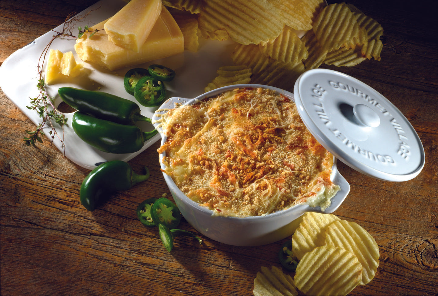 Jalapeño farci - Mélange à trempette chaude au four - Gourmet du village - 12 g