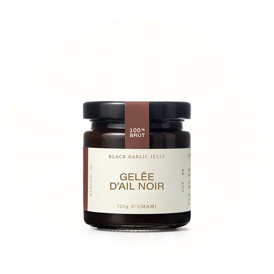 Gelée d'ail noir - la terre du 9