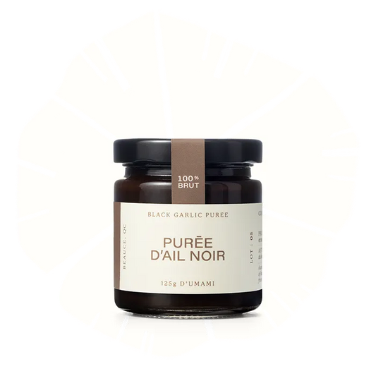 Purée d'ail noir - la terre du 9