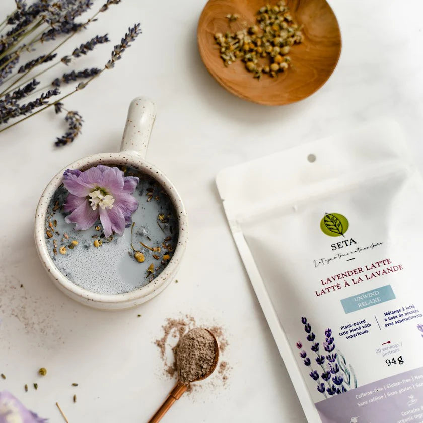Mélange à latté à la lavande - Seta
