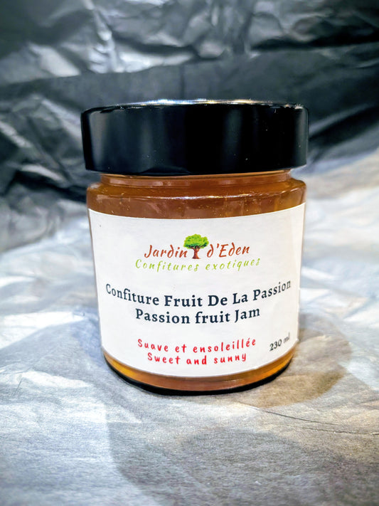 Confiture fruit de la passion - jardin d'Éden - 230 ml
