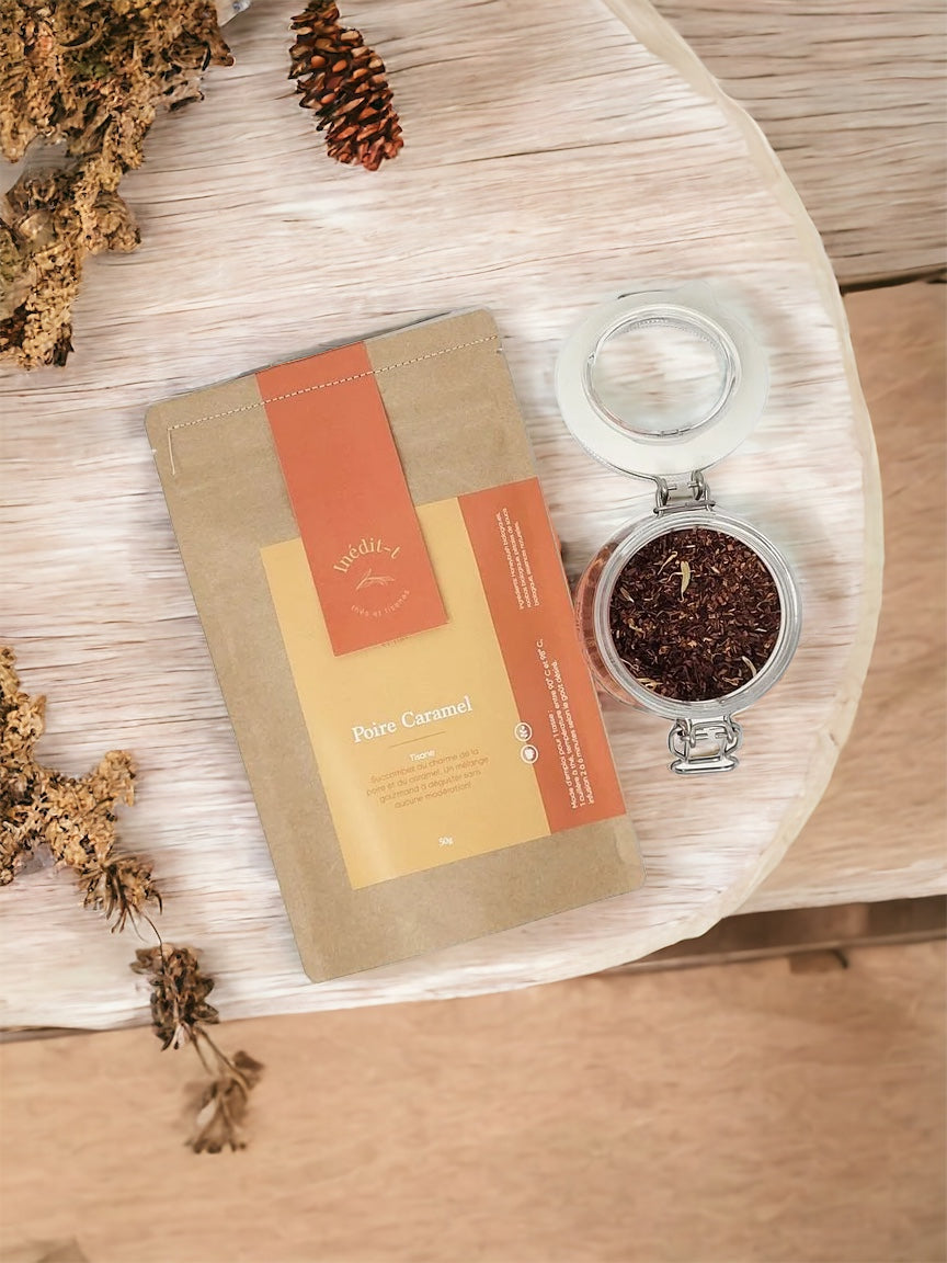 Tisane poire caramel Inédit-T