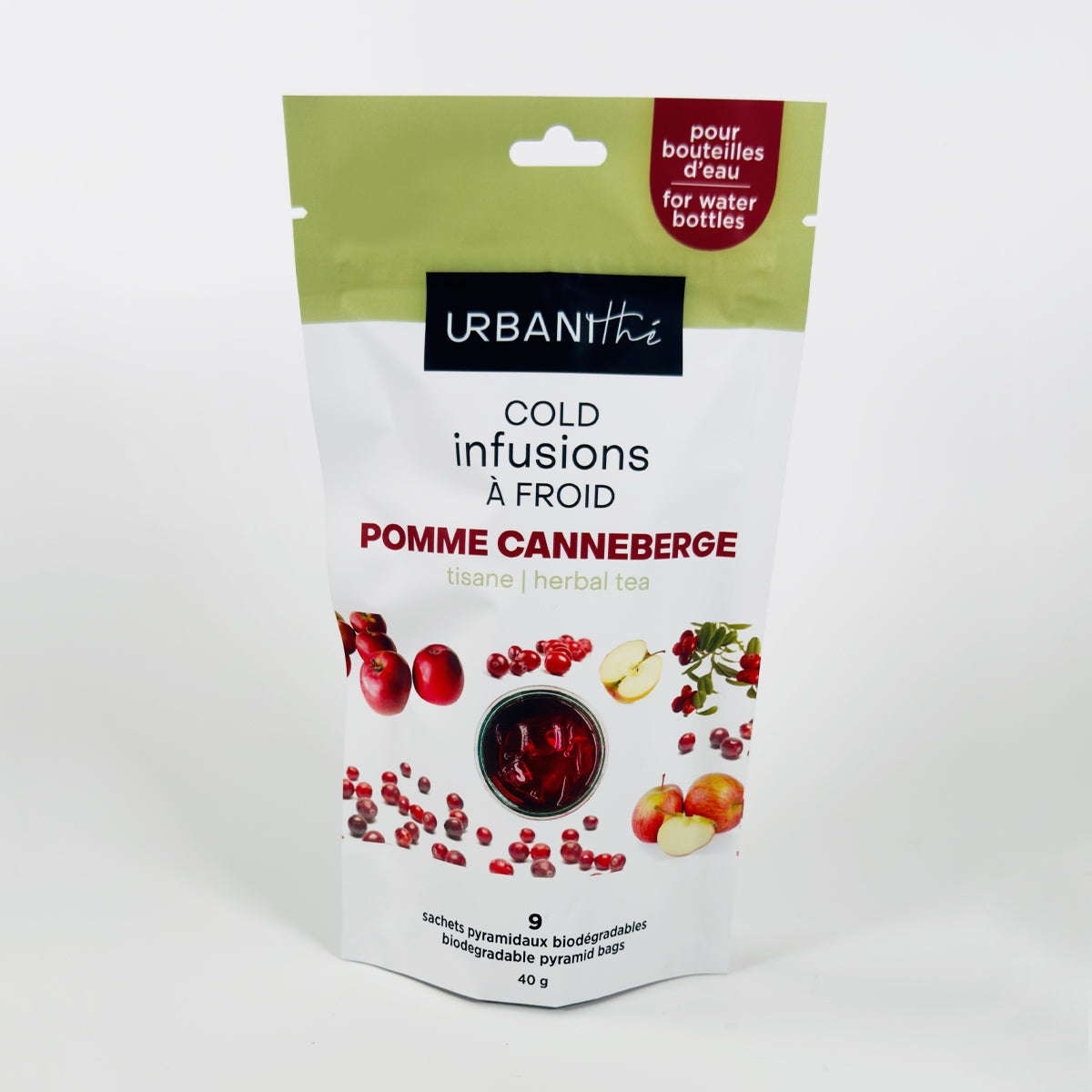 Tisane pomme canneberge 9 sachets - urbanithé