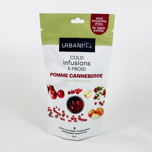Tisane pomme canneberge 9 sachets - urbanithé