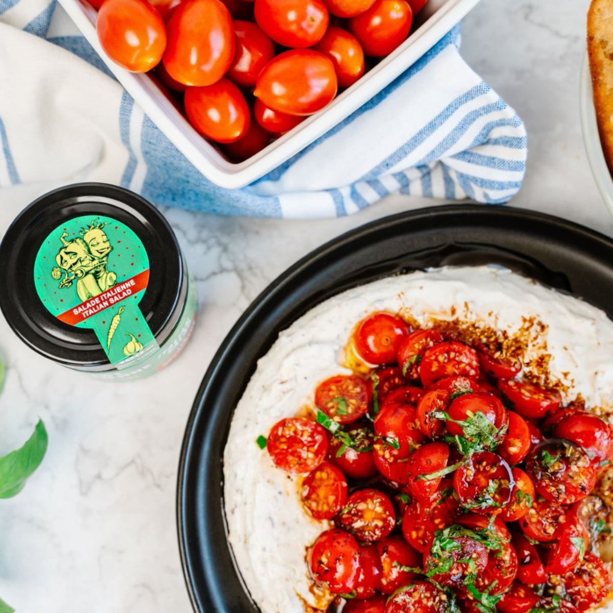 Épices sans sucre Les Savoureux - salade italienne