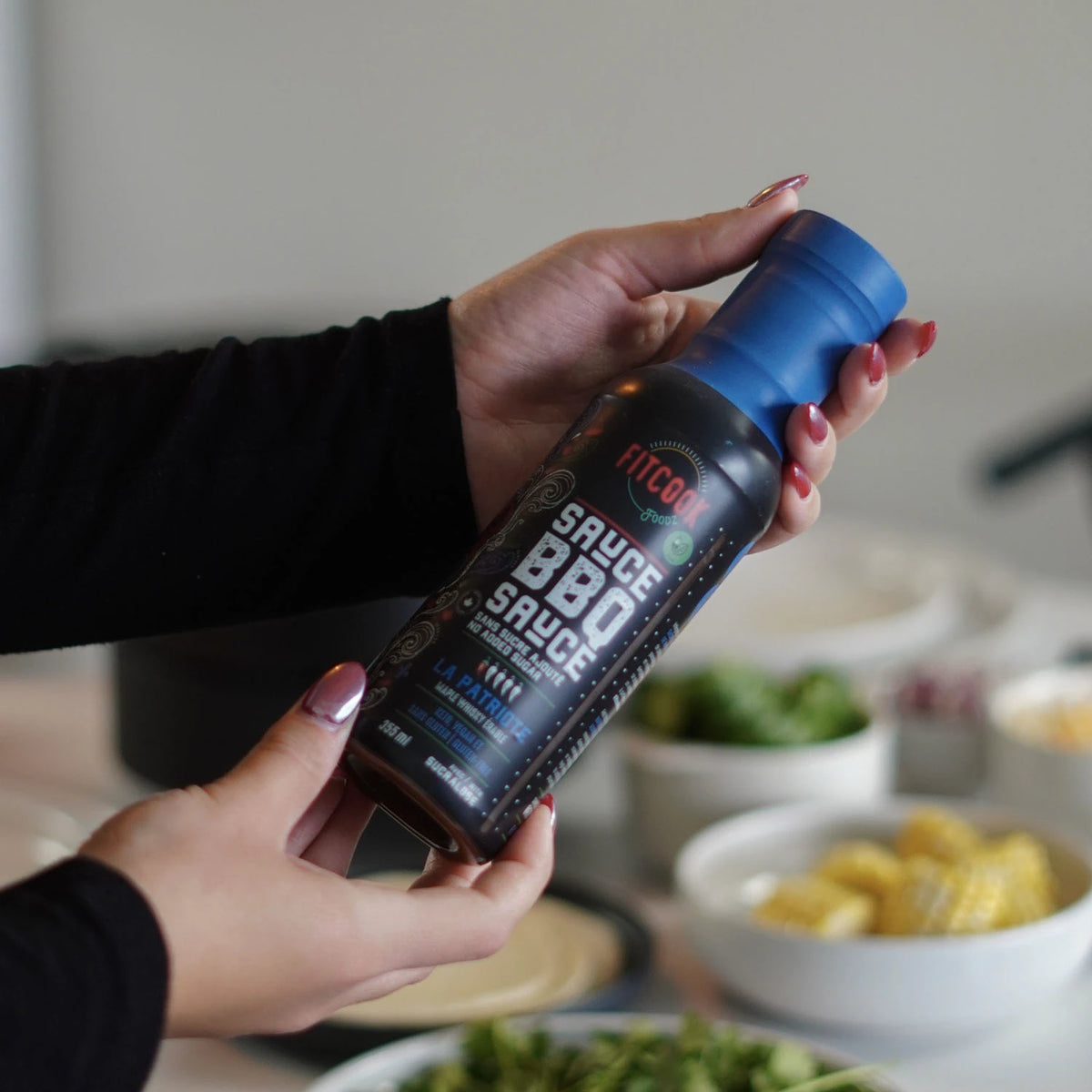 Sauce BBQ érable et whisky sans gluten - kéto et vegan - la Patriote Fitcook