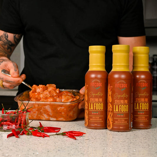 Sauce signature style piri-piri sans gluten - kéto et vegan - la Fogo Fitcook