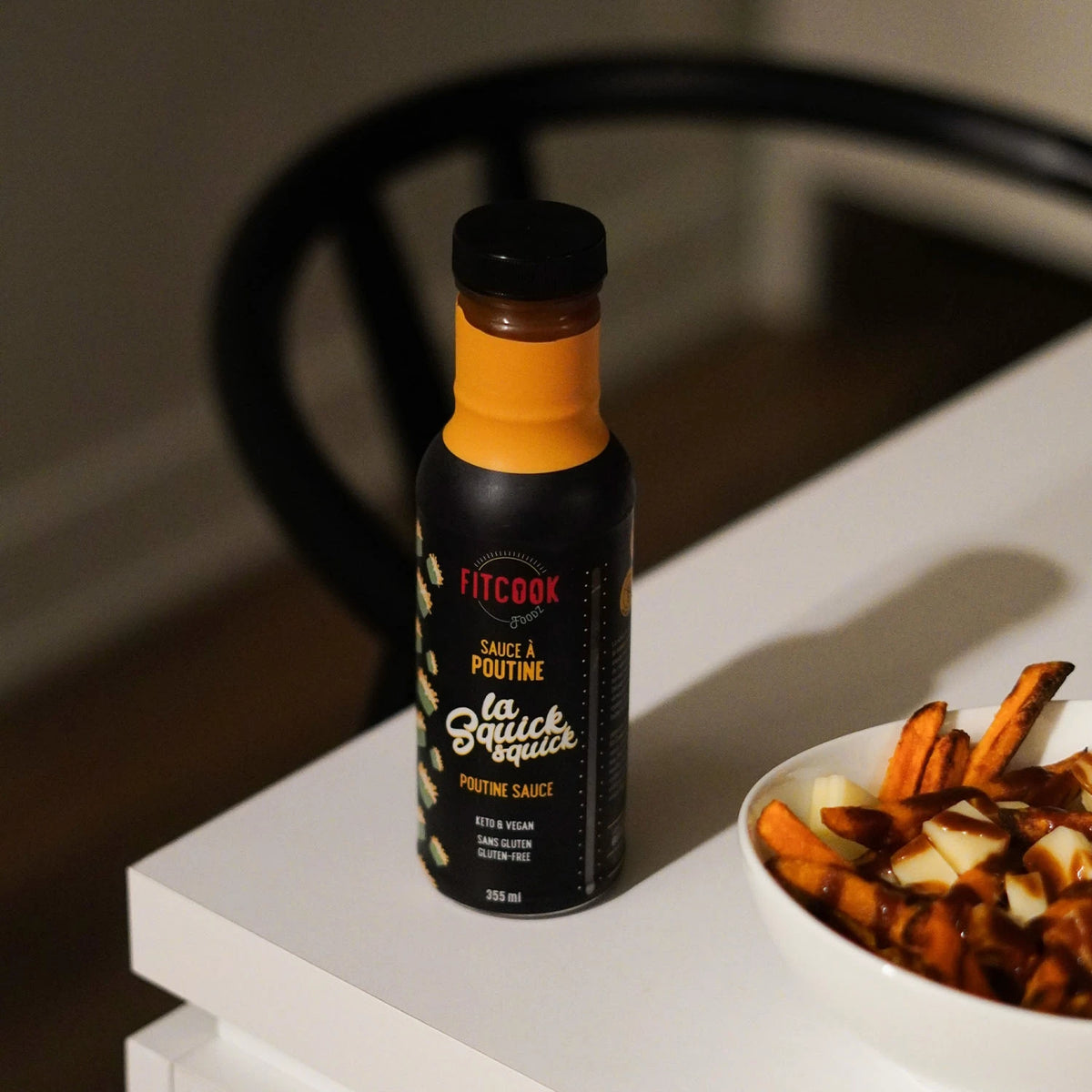 Sauce à Poutine sans gluten - kéto et vegan - la Squick Squick Fitcook (Copie)