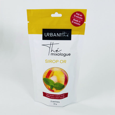Sachet pour faire son sirop à cocktail (sans bouteille) - Sirop OR Urbanithé