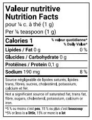 Herbes salées déshydratées 60 g - herbes salées du bas du fleuve (Copie)