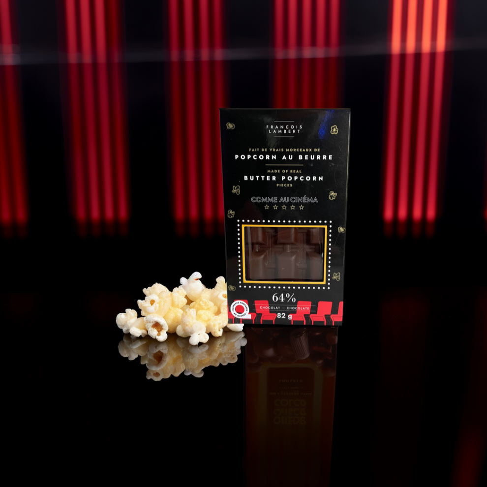 Tablette de Chocolat au Popcorn - François Lambert