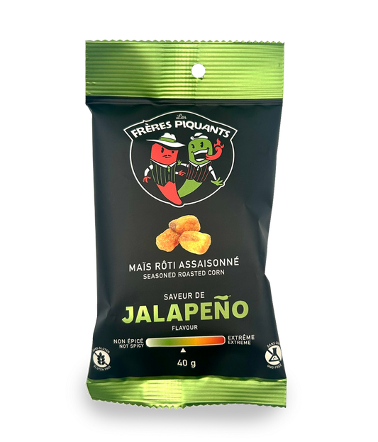 Maïs rôti assaisonné saveur jalapeño - Les frères piquants