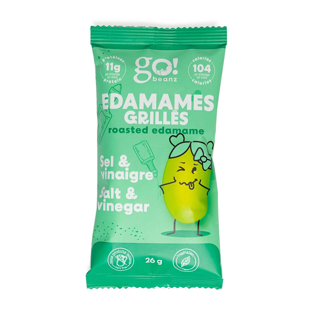 Edamames grillés GoBeanz sel et vinaigre - Jimmy Sevigny